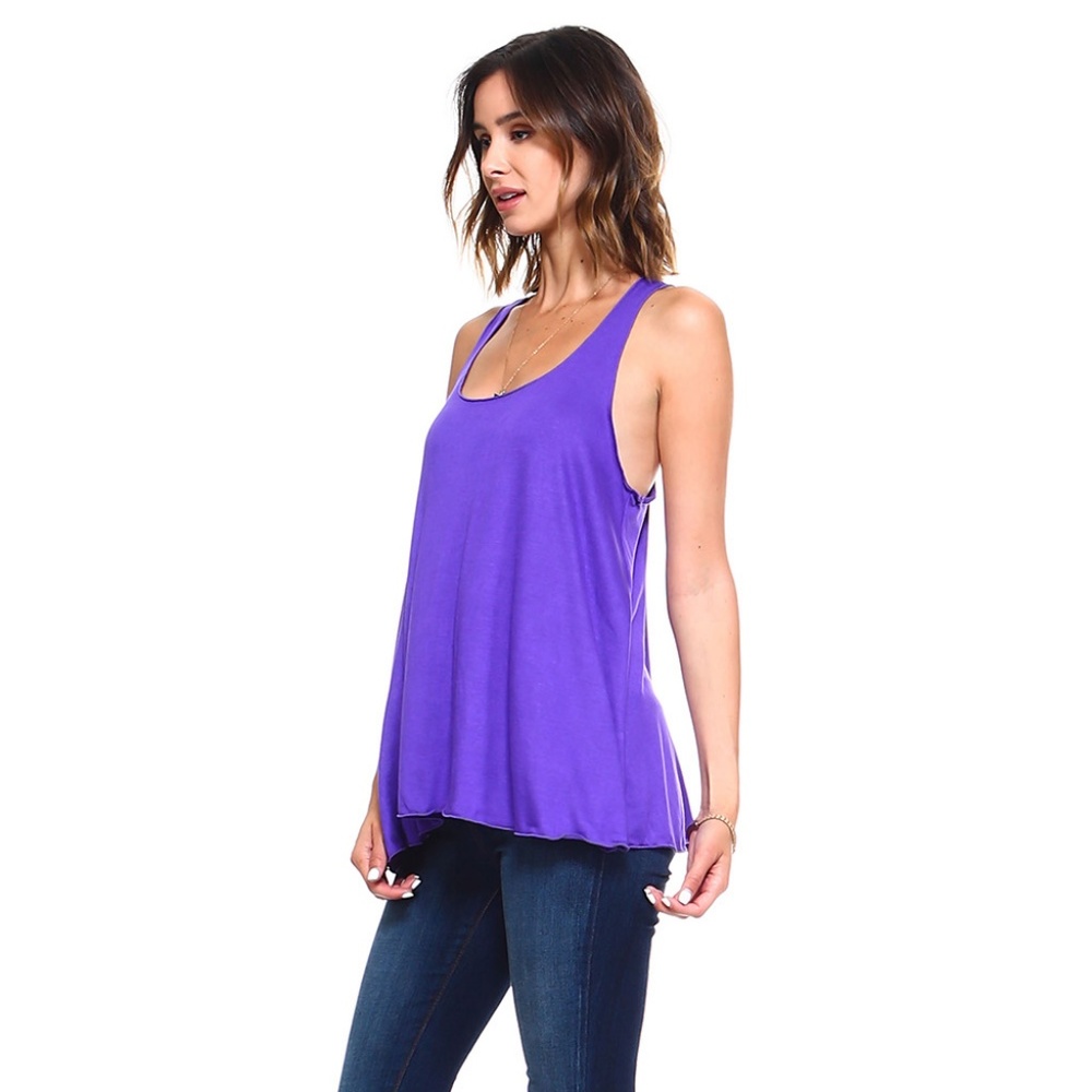 *3 Pack* Purple Flowy Tank